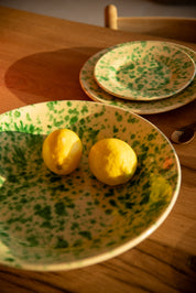 Deep Serving Plate Smarmoriati Green 30cm