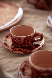 Espresso Cup Smarmoriati Pink