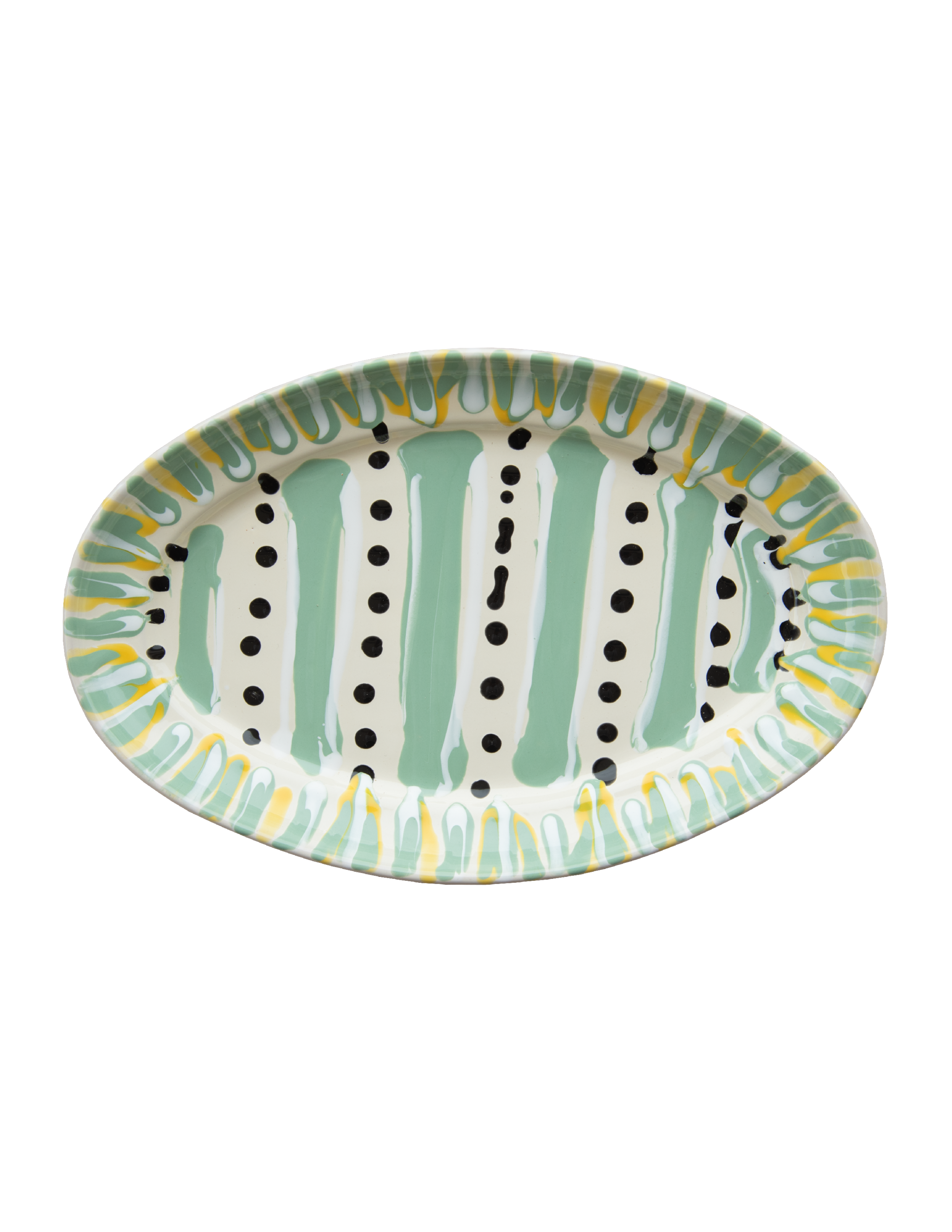 Oval Plate Contemporanea 35 cm